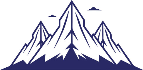 mountain landscape illustration