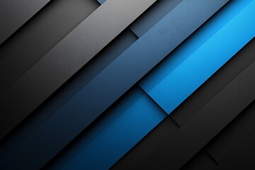 Obraz premium Abstract Diagonal Stripes Blue and Gray Background