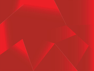Obraz premium Abstract Red Geometric Background Design
