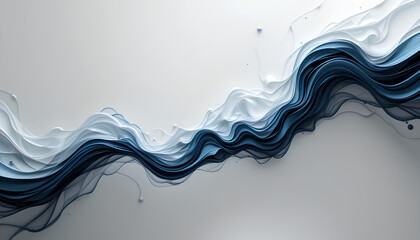 Abstract Colorful Flow Background