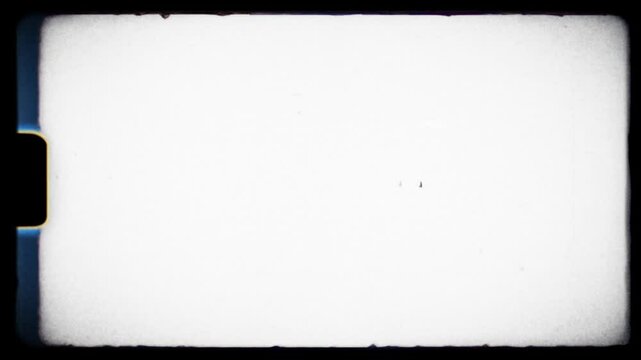 8mm Film Frame Overlay, Retro Vintage Style, Cinematic Film Effect.