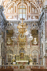Autel de l'église Santa Caterina à Palerme
