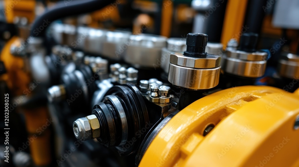 Aufkleber a closeup image of a resilient gasket being installed on a machine underscoring the significance of 