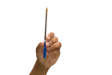 hand holding a pen, Transparency - m&atilde;o segurando uma caneta, transpar&ecirc;ncia