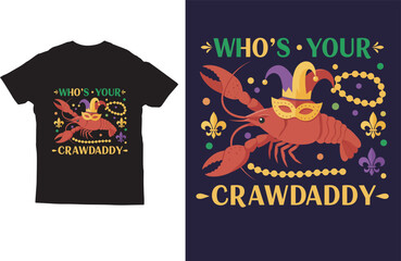 Mardi gras tshirt design vector