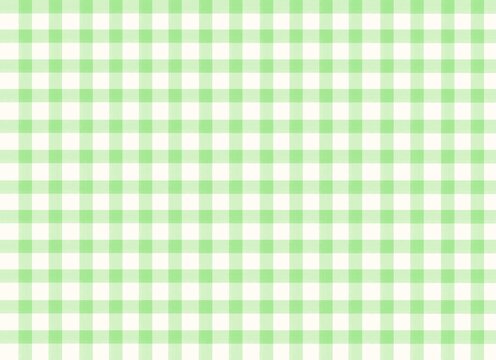 Green checkered pattern, checkerboard and gingham pattern background