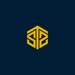 initial letter S logo design template