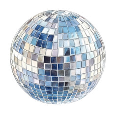 Disco Ball Clipart Vector Illustration - Retro Party Vibes
