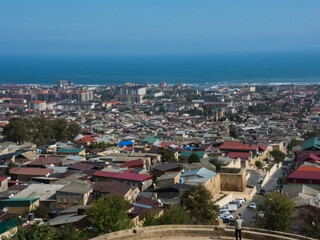Derbent, Dagestan region, Russia, October 7, 2024 Naryn-Kala Fortress