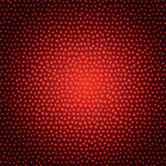Colorful abstract grid texture for background. Abstract background with small geometric ornament in red and gradient color. Checkered halftone pattern. Halftone contrast. Minimalistic wallpaper