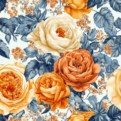 Lily Flower Pattern Design