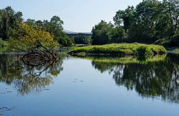  River Erne in Co. Cavan, Ireland