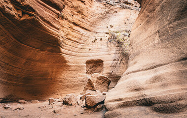 Barranco de las Vacas Gran Canaria Canyon