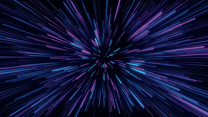 Obraz premium Fireworks graphic shapes. Real festive colorful fireworks. Bright explosion of fireworks lights. Multicolored lines on dark background. Abstract explosion. Motion effect. Vector illustration
