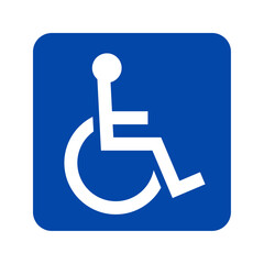Handicapped sign