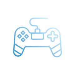 Game Pad vector icon stock illustration