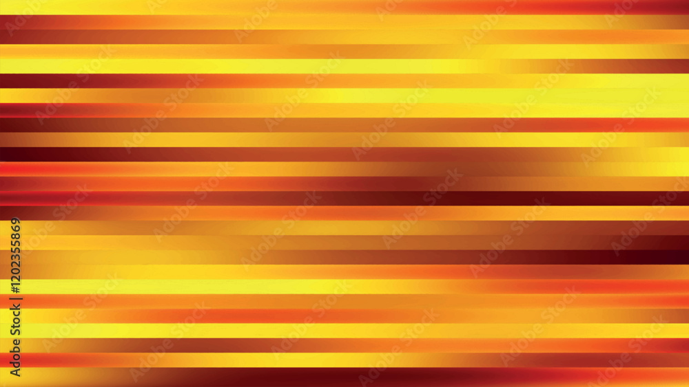 Poster abstract horizontal glowing color lines. multicolored horizontal linear background. abstract gradien