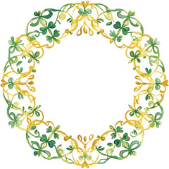 Naklejka premium St. Patrick's Day Clipart Vector Illustration