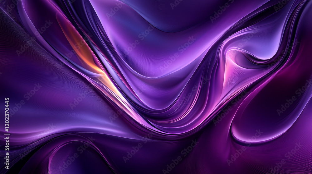 Poster vibrant swirls of purple and violet create a mesmerizing abstract texture in motion
