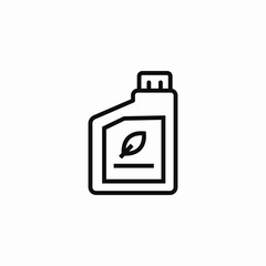 biogas container icon sign vector