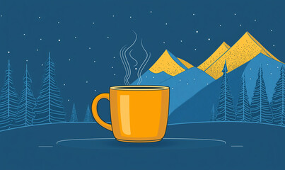 Savor the cozy coffee culture experience mountain retreat captivating nature views barista artistry relaxing environment invigorating atmosphere