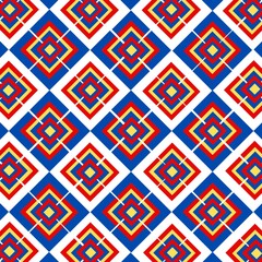  Multi-layered square pattern, seamless geometric patterns