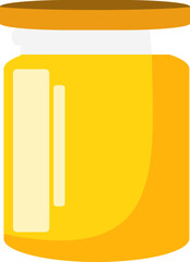 Fresh Honey Product in Glass Jar