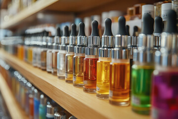 Vape store offering a variety of flavored e-liquids for electronic cigarettes, catering to diverse vaping preferences