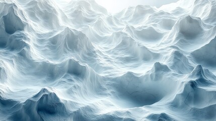 Obraz premium The image is of a large body of water with a lot of white foam and waves