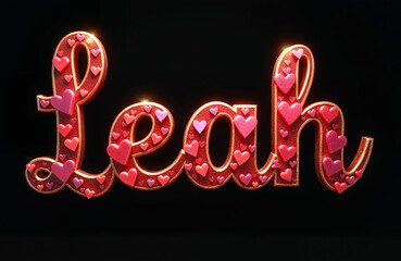 name for a card, valentine, heart, hearts, name, european, personalized, custom,