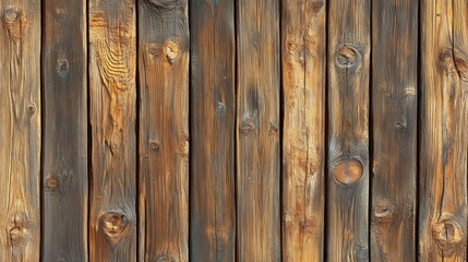 Fototapeta premium Rustic Wooden Planks with Natural Grain and Color Variation