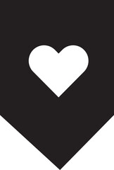 Favourite and Bookmark flat icon. Save icon, bookmark sign with label ribbon symbol. add to favorites icon button. Bookmark icon illustration isolated on white background.