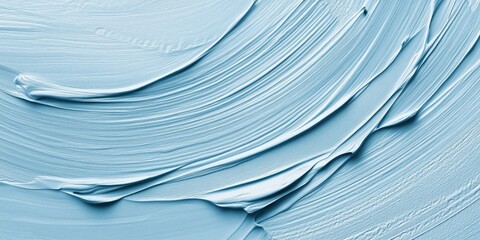 Close-up of textured blue surface with artistic strokes and a matte finish for abstract and modern design inspiration
