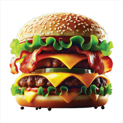 Homemade Style Burger vector Images free download