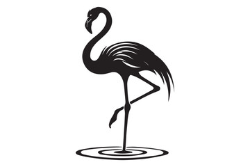 flamingo silhouette