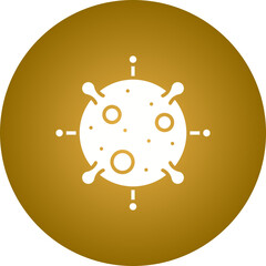 Epidemic icon single vector illustration