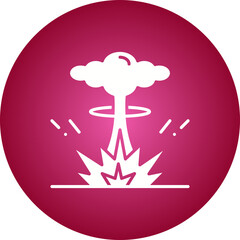 Blast icon single vector illustration