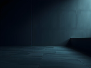 dark liminal space, 3d render