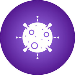 Epidemic icon single vector illustration