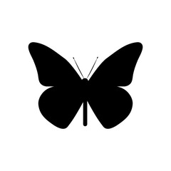 butterfly  nature, illustration, vector icon 