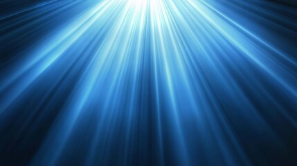 Obraz premium Abstract Blue Light Rays Background