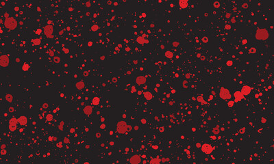Blood stain background, abstract grunge red ink splash