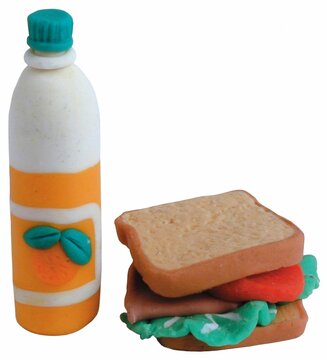 Merienda. Plastilina.