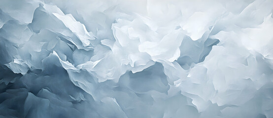 Obraz premium Abstract Glacial Ice Formations: A Study in Blue Hues