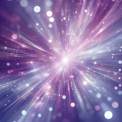 Naklejka premium Defocused Brilliance: A Purple Symphony of Motion and Depth