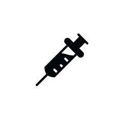 Syringe icon flat vector design