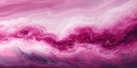 Abstract Pink and Purple Fluid Marble Texture Background