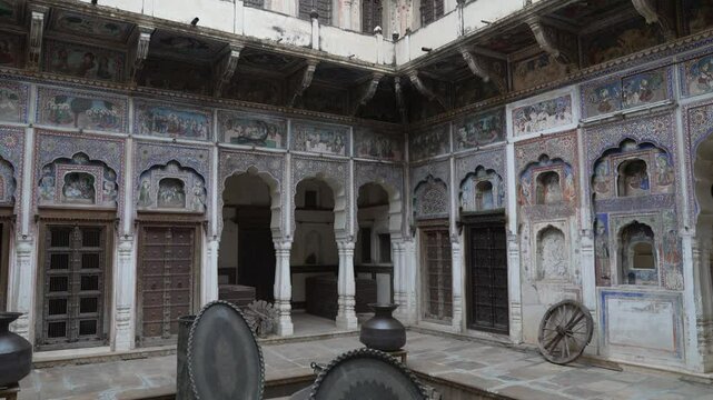 Seth Arjun Das Goenka Haveli, Rajasthan, Dundlod, India