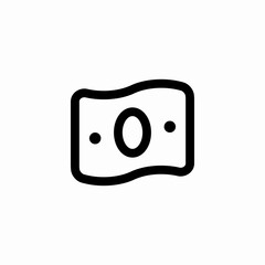 light banknote icon sign vector