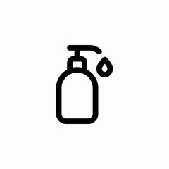 soap container icon sign vector